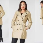 Abrigo beige de mujer tipo gabardina Morgan más vendida en Amazon esta temporada