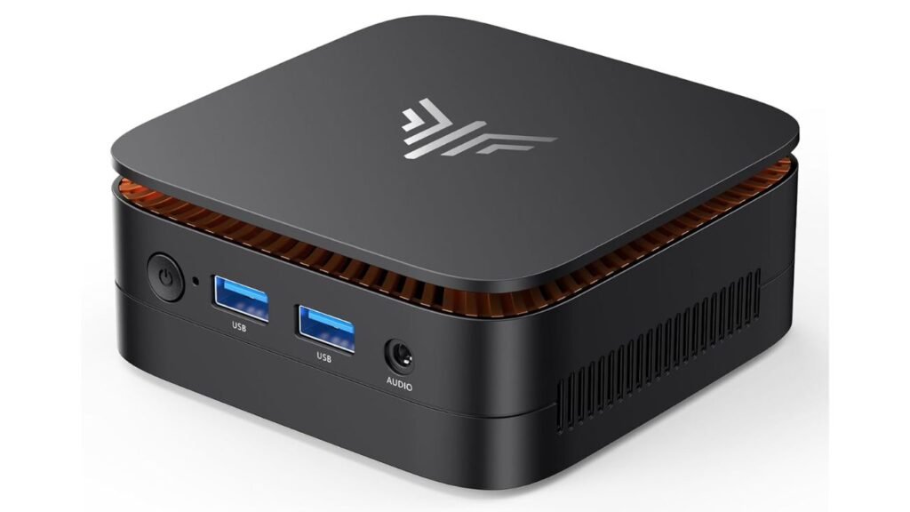 Mini PC compacto NiPoGi Essenx E1 con puertos frontales en oferta rebajada