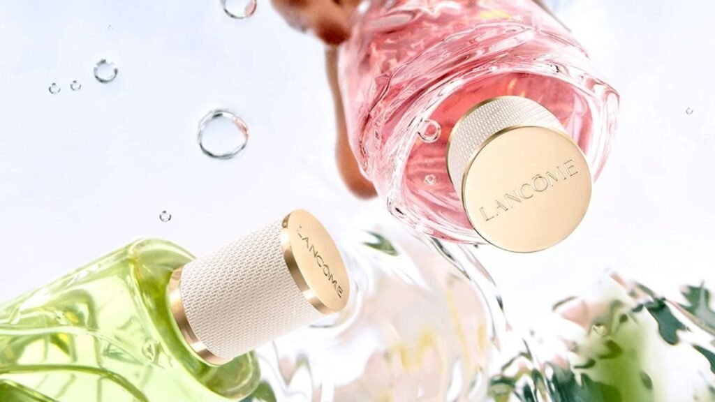 Colonia Ô de Lancôme versión renovada con aroma fresco y cítrico que levanta el ánimo