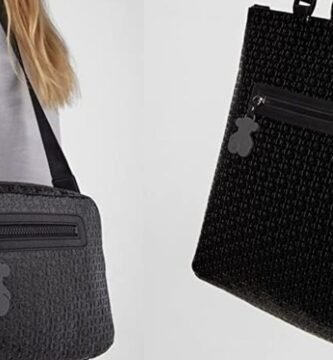 Bolsos negros de TOUS tipo bandolera y tote rebajados en Amazon para el día a día