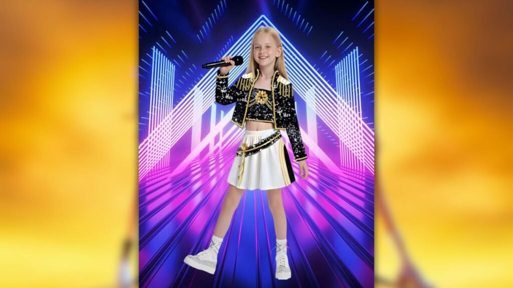 disfraz de las guerreras k-pop en concierto