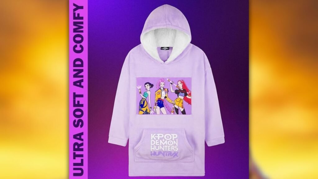 sudadera manta con capucha de las guerreras k-pop