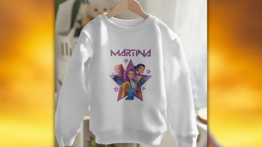 sudadera personalizable blanca de las guerras k-pop