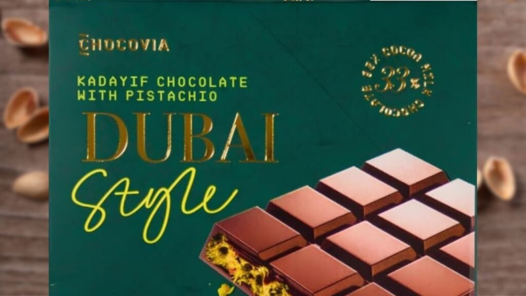 Chocolate Dubai Style con Pistacho