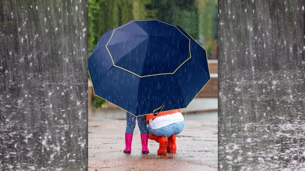 Paraguas tipo golf automático de 130 cm