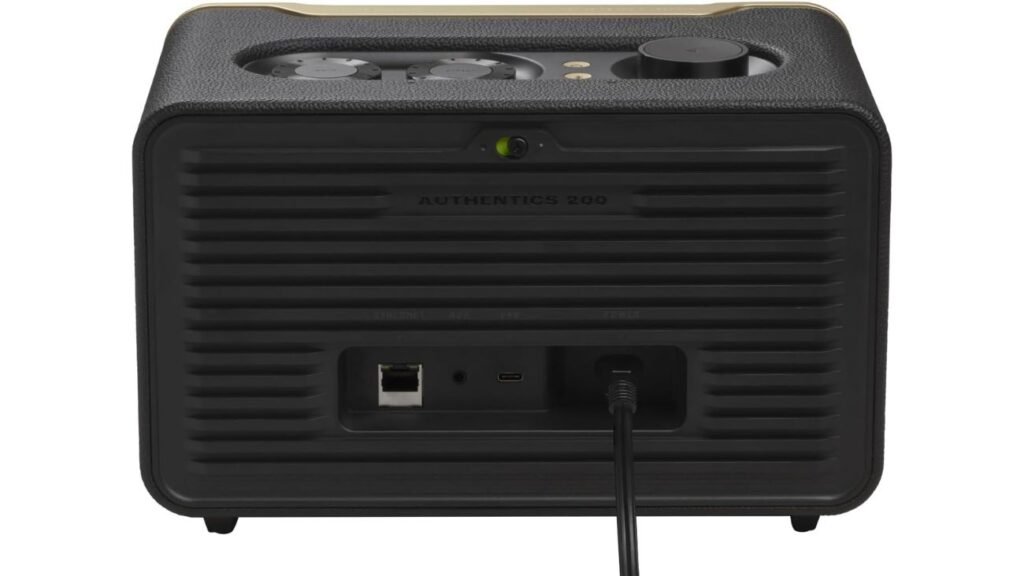 Altavoz JBL Authentics 200 trasera