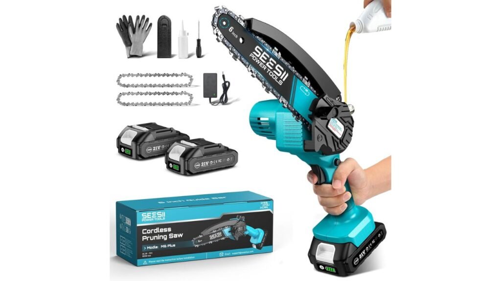 Minimotosierra de bateria Seesii